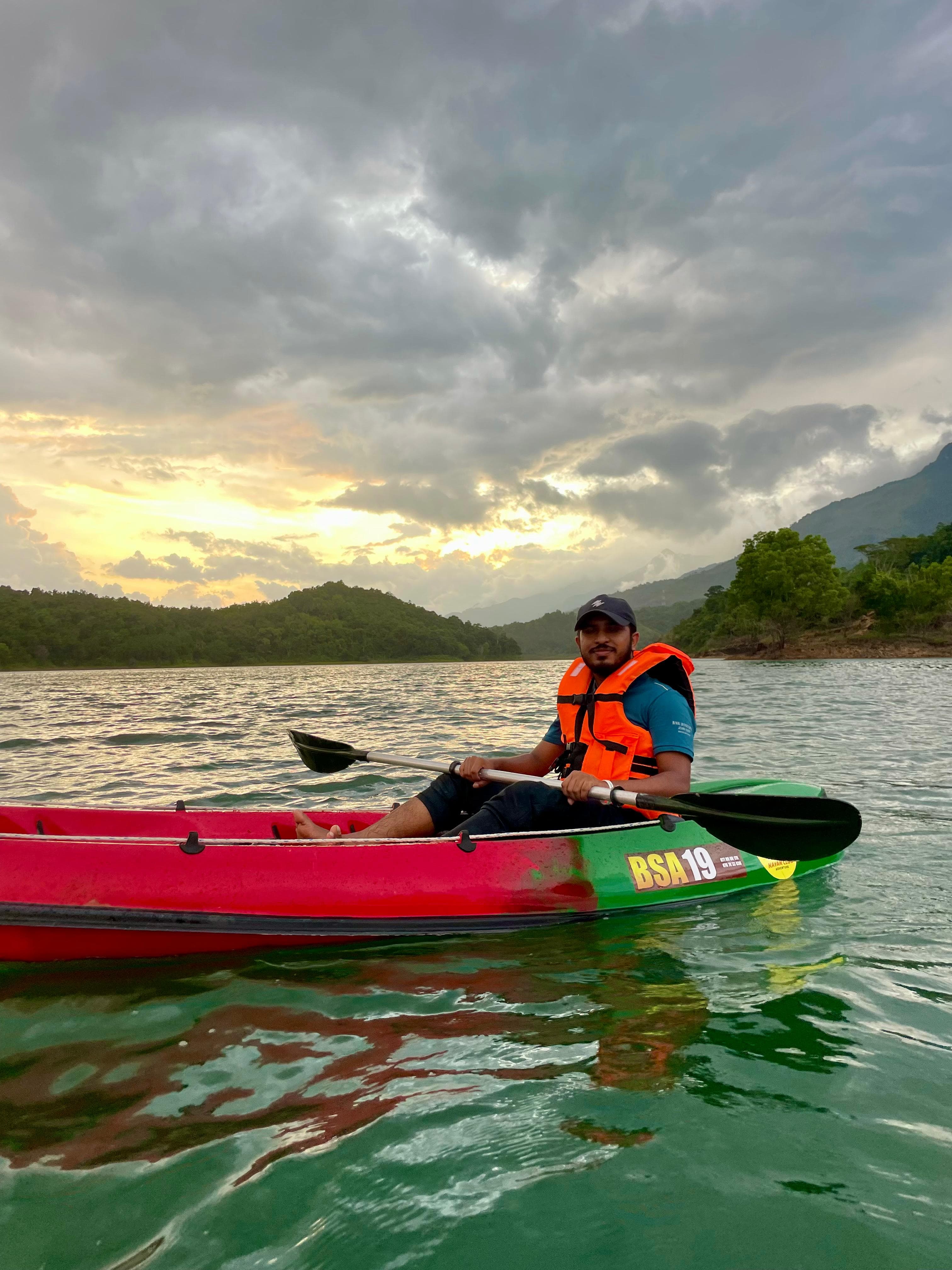 Harshana Amuwatte exploring nature for inspiration