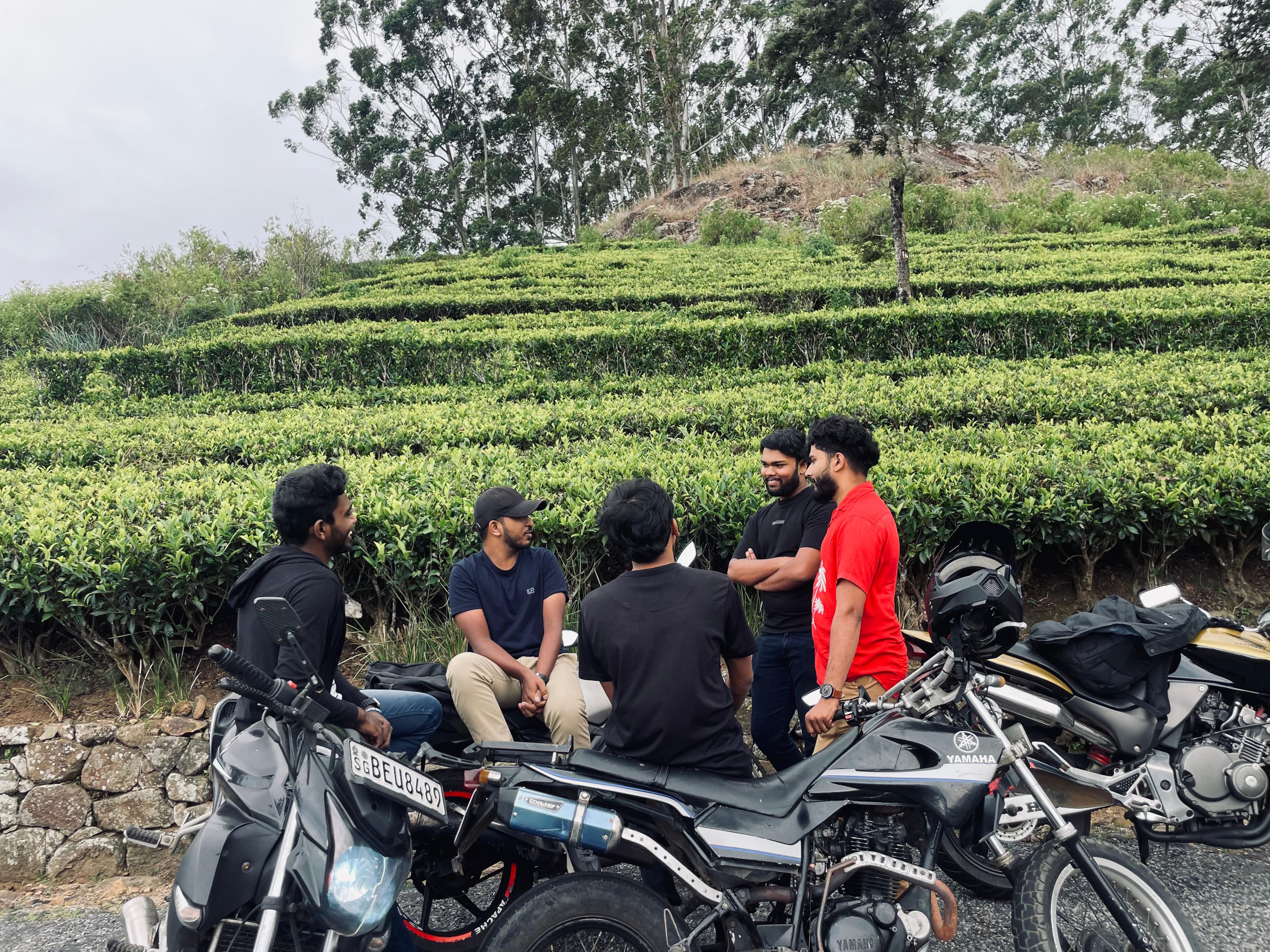 Harshana Amuwatte on a bike trip to Lipton’s Seat in 2025