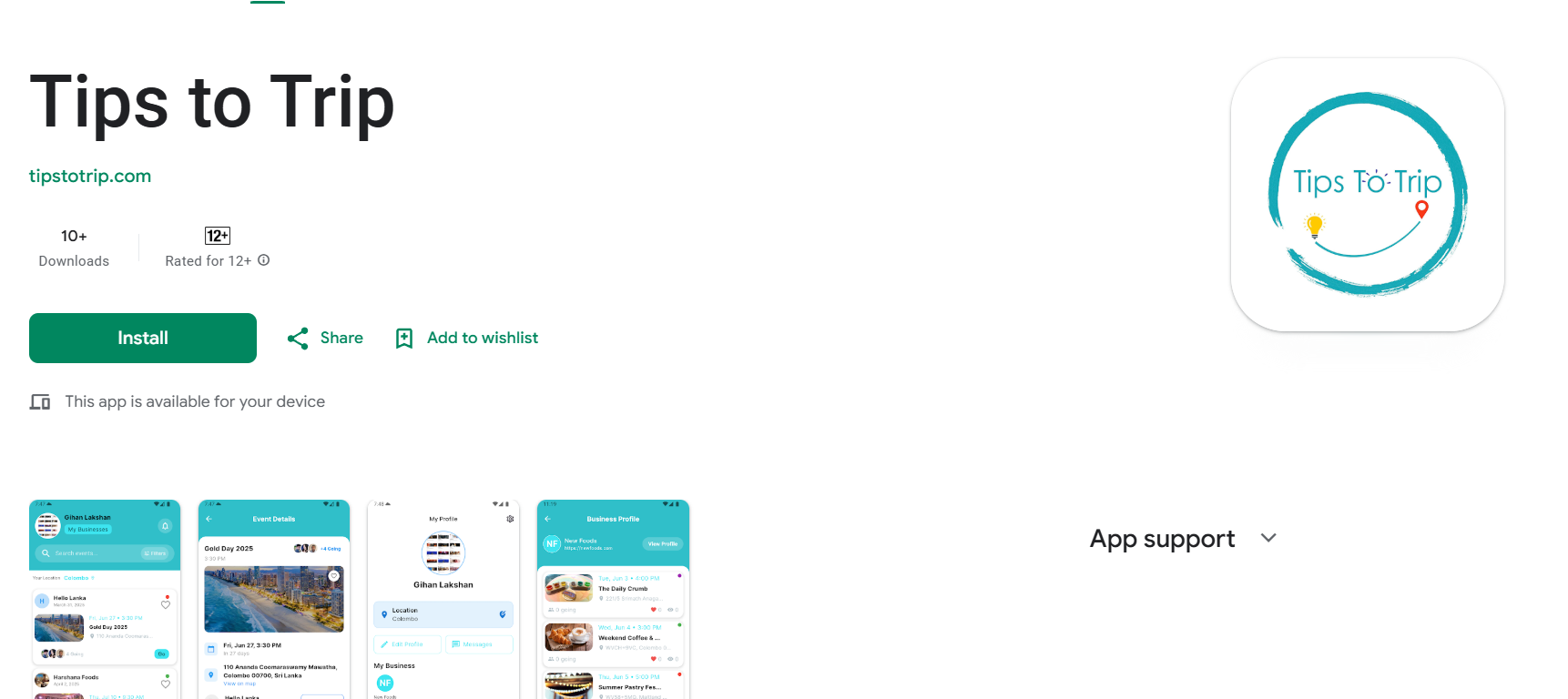 Tips to Trip | Collaboration With CodeCraftsApps Ltd.