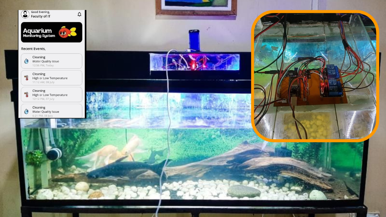 Automated Home Aquarium Management System. | University Project (Team Leader)